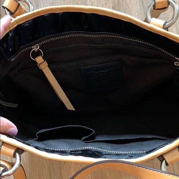 Coach Patent Leather Black Purse - Picture 3 of 4